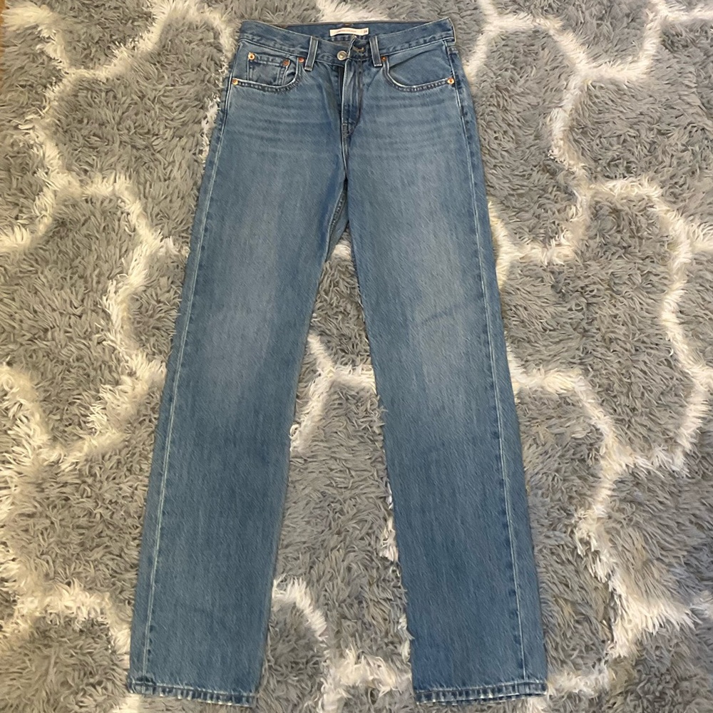 Levi’s Women’s Low Pro Straight Jeans